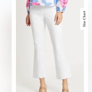 Jude Connally Grayson Cotton Sateen pants in white size M